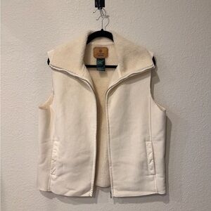 Women's Vintage Lauren Ralph Lauren Cream Vest